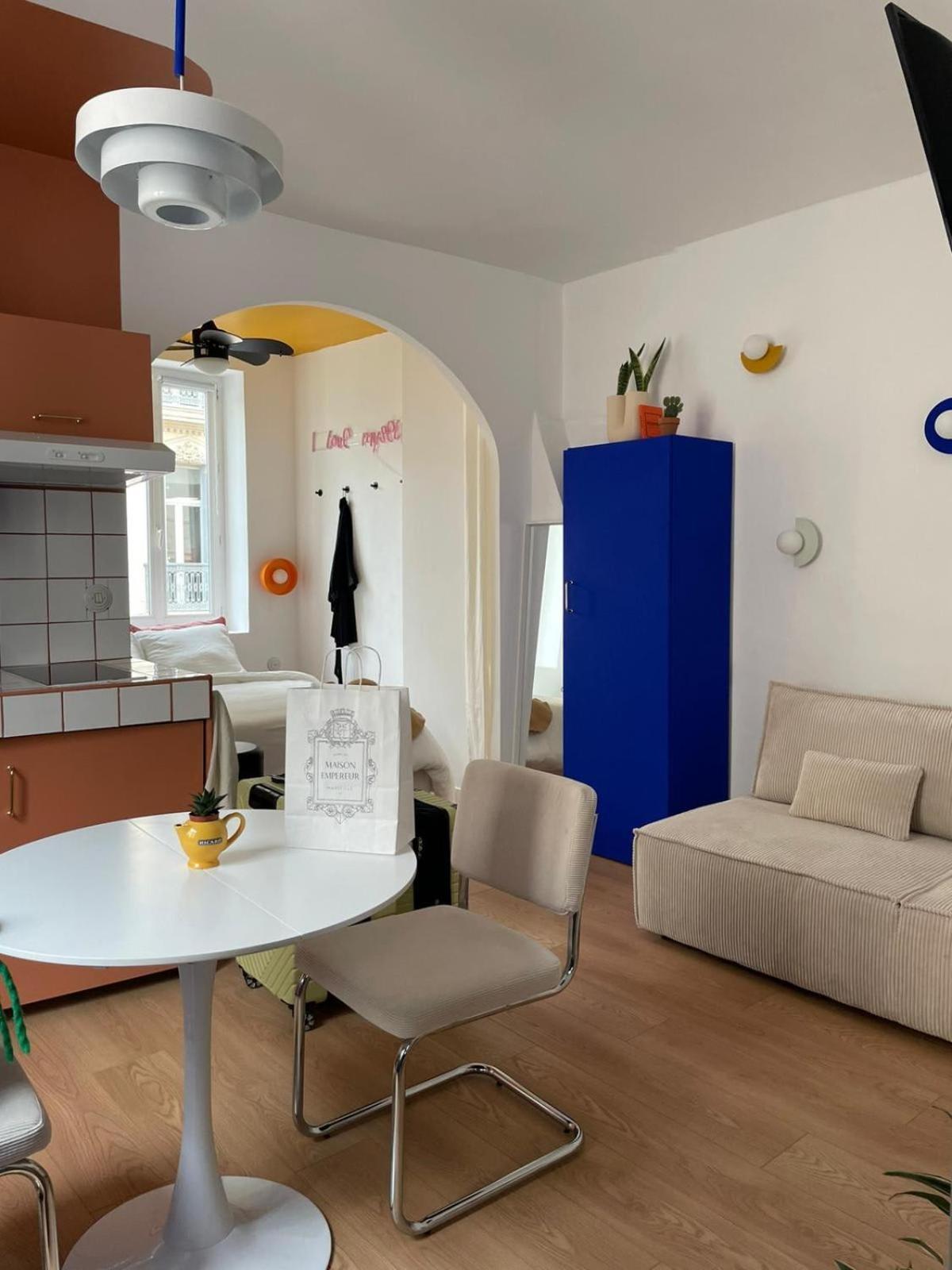 Mignon Cocon Lumineux 2Pers Coeur Marseille Apartment Exterior foto
